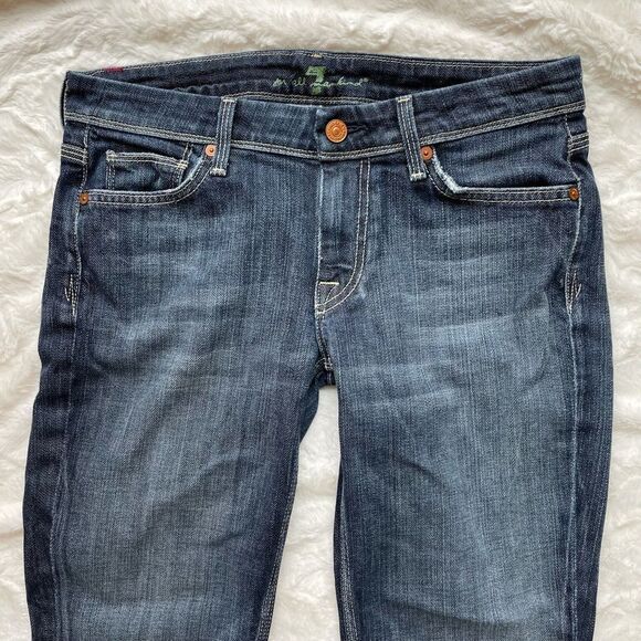 7 For All Mankind Flynt Denim Jean - Women’s 27 - Picture 2 of 9